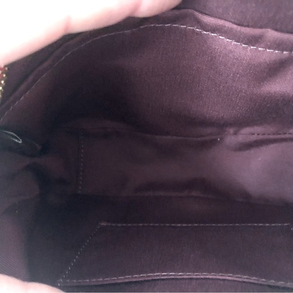 *SOLD* NWT COACH Mini Jamie Camera Bag In Signature Canvas, Gold/Brown 1941 Red - Picture 14 of 16